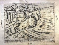 Veduta di Gerusalemme antica (1620) / Plan of ancient Jerusalem (1620)