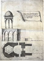 Pianta e alzata del Santo Sepolcro (1620) / Plan and Elevation of the Holy Sepulchre (1620)