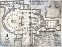Pianta della Basilica del Santo Sepolcro (1609) / Plan of the Church of the Holy Sepulchre (1609)